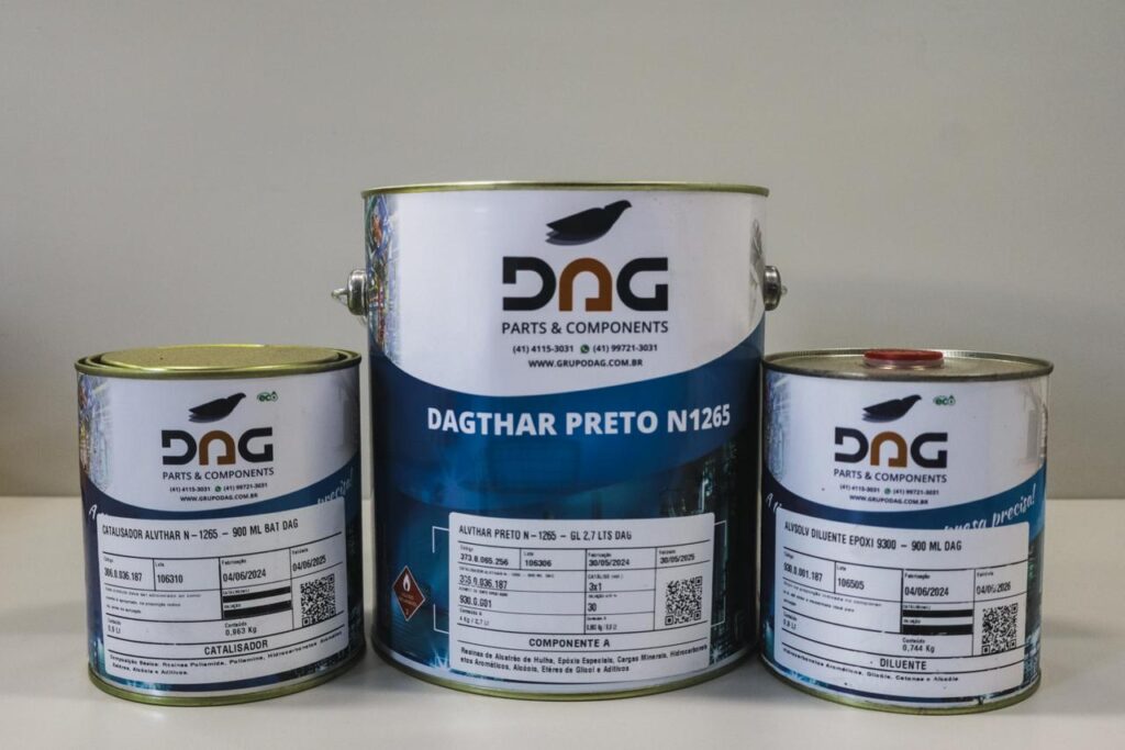 epóxi anticorrosivo alcatrão de hulha